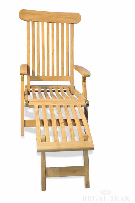 Regal Teak Steamer Chair - Thumbnail 3