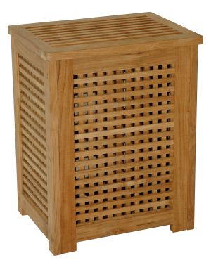 Teak Hamper  Large -  multi use.