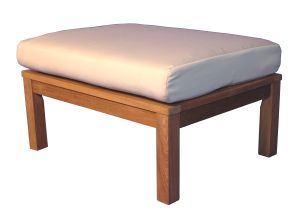Teak Deep Seating Ottoman