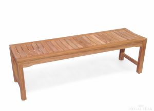 Teak Backless Bench Rosemont 5ft