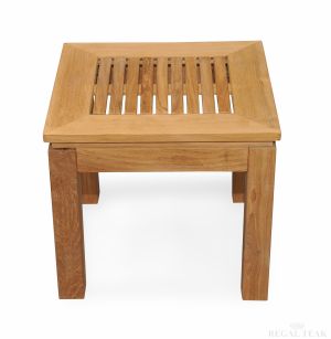 Teak Square End Table 6061