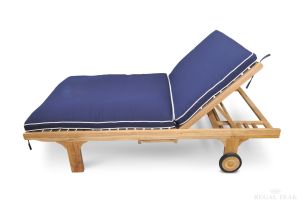 Double Chaise Cushion Sunbrella & Outdoor Foam