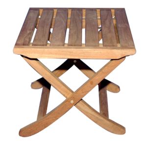 Teak Foot Stool or side table Portsmouth