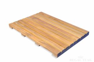 Spa Teak Bath Mat 20in x14in