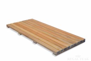  Spa Teak Bath Mat 32in x14in