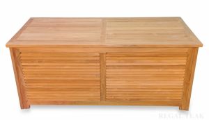 Teak Hearth and Patio chest - 56in W X 22.5in H X 31.5in D