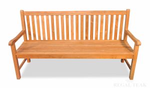 Teak Block Island Bench 6ft