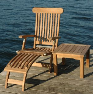Teak Steamer Chair