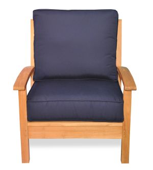 Teak Deep Seating Club Chair