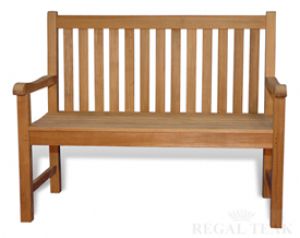 Teak Block Island Bench 4ft
