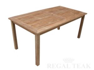 Teak Harvest rectangular Table 40in X 70in