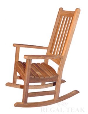 Teak Carolina Rocker