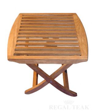 Teak End Table or Footstool Salisbury R3031F