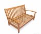 Teak Deep Seating Love Seat Frame 34 view