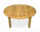 Teak Round Coffee Table 36in Dia
