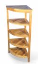 Teak Corner Shelf 5 Tier