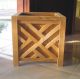 Teak Planter Chippendale 20.5in sq