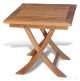 Teak Occasional Square Table 18.25 Sq
