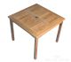 Solid Teak 36in Square Bistro Table