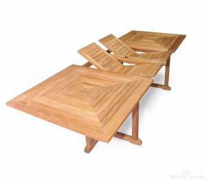 Nantucket Grand Extension Table 43W X 87L Ext 118in