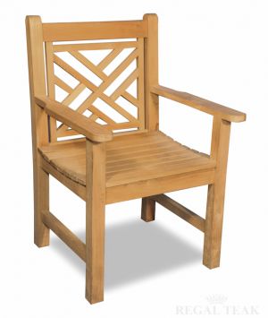 Teak Chippendale Chair