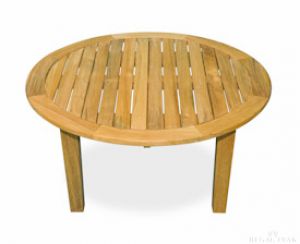 Teak Round Coffee Table 36in Dia
