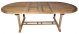 Teak Large Oval Double Extension Table