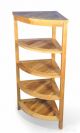 Teak Corner Shelf 5 Tier